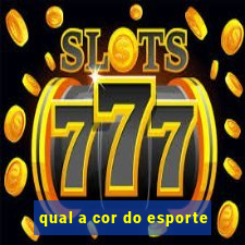 qual a cor do esporte